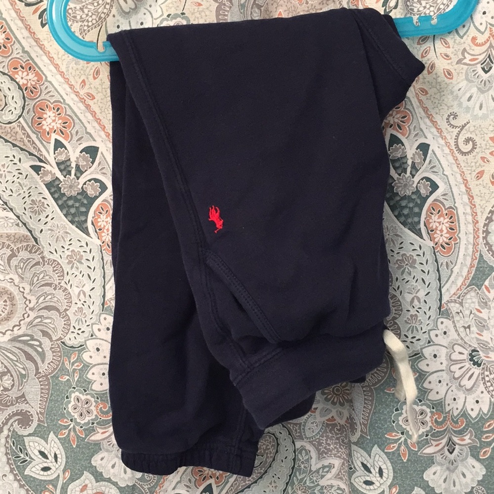 Navy polo jogging pants!